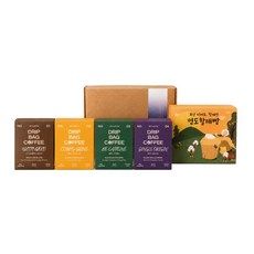 카페385 부산 영도할매빵 100g 4개입+드립백 2종(랜덤발송) 선물세트, 400g, 1개