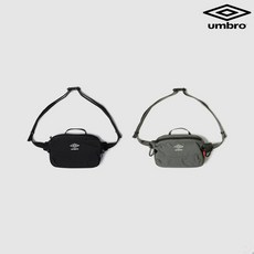 [백화점정품] 엄브로 UMBRO 클래식 경량 힙색 UQ123SBG37 2종 155964, 블랙(BLK)
