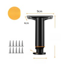 프레임 침대 보강지지대 추가 다리 가구 기둥, 13cm 조절 13-22cm
