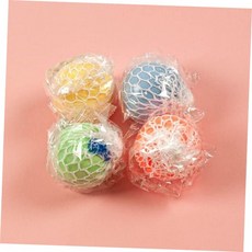 어린이 초등학생 포도송이 변색 주물럭 말랑이 4개, 상세페이지 참조