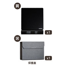 HIROIA JIMMY SCALE 分離式電子秤 智能咖啡秤 手沖 義式 料理秤 贈原廠收納盒, 買電子秤加贈原廠收納盒