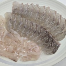 국내산 제철 농어 농어회 원물1kg내외 당일손질 동부회센타(손질후 340g) 초장세트, 1개, 농어 필렛 340g + 초장세트