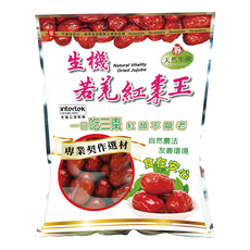 天然生機 若羌紅棗王 600g (特)大顆紅棗, 1個