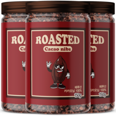 썸넛 페루 로스티드 카카오닙스, 3개, 150g