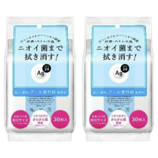 에이지데오24 클리어 샤워 시트 쿨감지속 30매입, 2개