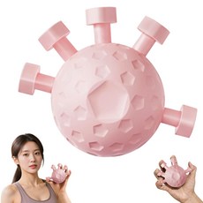 빈치 혈티브 핑거 전완근 운동기구 손가락 악력기, 1개, 핑크