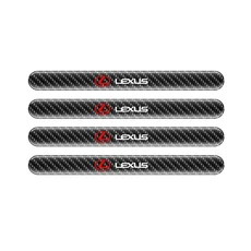 렉서스 호환 ES300 RX330 IS250 CT200h NX용 자동차 도어 핸들 보호 스티커 충돌 방지 스트립, 01 4pc Door Handle