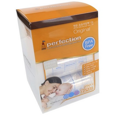 퍼펙션 모유저장팩 200ml, 120매, 2개