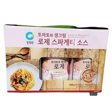 청정원 로제 스파게티소스 600g X 3입 e63201, 1개