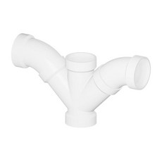 Supply Giant SUPPLYGIANT (30팩) 5.1 x 3.8cm(2 1-1/2인치) PVC DWV 이중 조합 와이 및 0.3cm(1/8인치) 벤드 45° 감소 팔