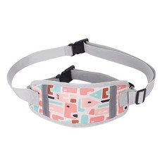 兒童機車安全帶 自行車安全帶 電動車後座固定帶 幼童騎行防摔腰帶式綁帶, 1個, 粉迷彩