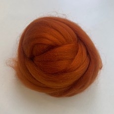 식모용 머서라이즈 양모 17색 50g 양모펠트, 1개, 10.메이플브라운