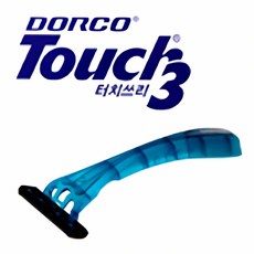 도루코 터치쓰리 삼중날 면도기 면도날 개인 용품 삼중 날 바디 케어 턱수염 청결 안전 여성, 본상품