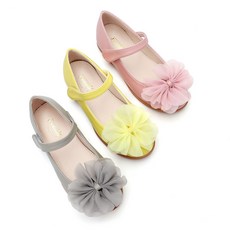 달콩슈 여아용 플라워 리본 초등 아동 메리제인 구두 DKS833