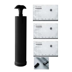 3팩 진공 보관 가방 공간 절약 실러 의류 보관 핸드 펌프 포함, 3팩 진공 보관 가방, 공간 절약 실러 의류 보관, 핸