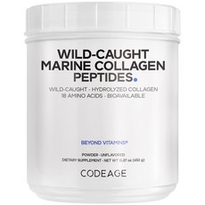CODEAGE Wild-Caught海洋膠原蛋白胜肽膠囊, 1個, 454g