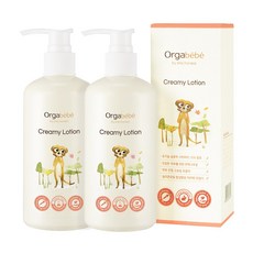 오가베베 아기 로션 크리미로션 베이비 초고보습 바디 얼굴 유아, 300ml, 8개