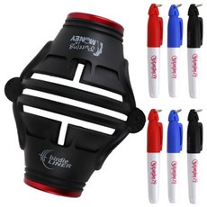 버디79 버디라이너 블랙에디션 + 마킹펜 6개, 블랙팩, 1세트