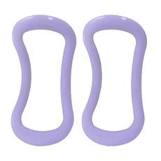 군살정리 요가링 하드 종아리 마사지 요가 마사지링 다리 붓기 빼는 필라테스 기구 추천, 보라, 1개