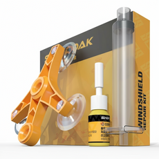 자동차 깨진 금 간 유리 복원제 돌빵 복원액 키트, 1박스, 2g