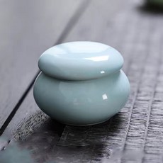 현관 미니 소금단지 재물운 항아리, 1개, 스카이