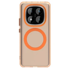 레드미 노트 14 프로 4G 무선 충전기용 무광 케이스 맥세이프 포함 4G용, 02 레드미 Note 14 Pro 4G, 03 Orange