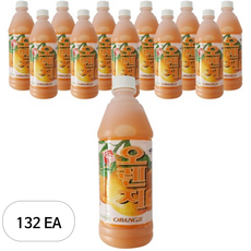 청솔 오렌지 음료, 132개, 835ml