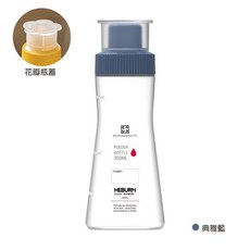 撒粉調味瓶【防潮不結塊/均勻撒粉】撒粉罐 胡椒罐 鹽罐 調味罐 孜然粉 辣椒粉 露營燒烤 廚房收納 控量 調料瓶 擠壓瓶, 1個, 典雅藍