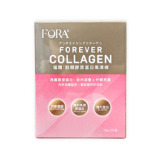 FORA 福爾 駐顏膠原蛋白果凍條, 1個, 15份