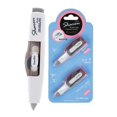 샤론 수정 테이프 리필 SR-650 5mmx6M 세트 1개, 1세트, 수정테이프 SR-650 본품+리필2 세트