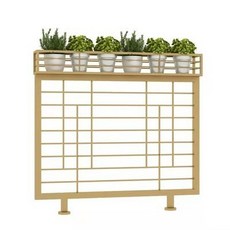 簡約鐵藝矮隔斷餐廳卡座圍欄墻火鍋飯店過道屏風 LKKY, 款式6 每平方