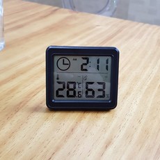 대진무역 4색디지털온습도시계 온도계 습도계 베이비온습도측정계 온습도계 온습도기, 블랙, 1개, 1개입
