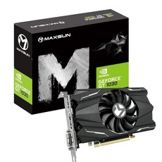 Maxsun GEFORCE GT 1030 4GB DR4 비디오 디스플레이 그래픽 카드 G 미니 ITX 디자인 HD DVI D 싱글 팬 냉각 시스템