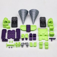 [출시] QQT 트랜스포머 SS86 데바스테이터 최적화 및 업그레이드 3D 프린팅 액세서리 패키지, QQT SS86 업그레이드킷, 1개