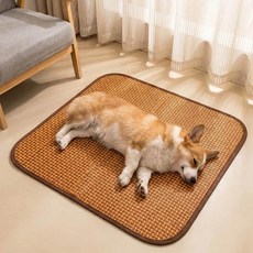반려동물 쿨링 매트 정사각 통기성 고양이 여름 패드, 30x30cm, 30x30cm, 1개