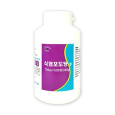 휘트니스 식염포도당, 1개, 500정