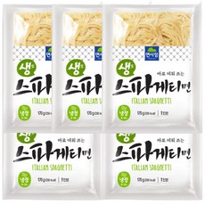 면사랑 생 스파게티면, 5개, 170g