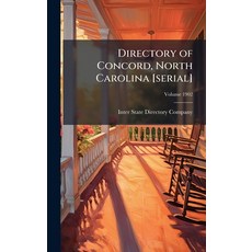 (英文圖書)Directory of Concord North Carolina [serial] 精裝版, Hutson Street Press, 英文