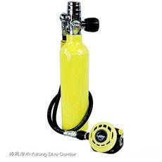 AROPEC 備用氣瓶組(含調節器) TK-SET-6CUFT - 游龍潛水, 備用氣源組+充氣閥