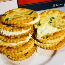 散裝圓蔥夾心蘇打餅, 600g, 1個