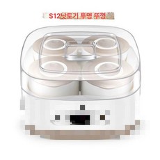 낫또 청국장 제조기 발효기 쿠스 플레인세트 청국장발효기 본체 낫토균 요거트발효기 막걸이, S12 낫토 투명 캡