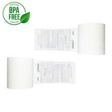 포스앤토너 수입 APP 포스용지 79X70 12롤(약관) 감열지 영수증종이 신용카드단말기용 주차장용지 BPAFREE/P, 수입정품 APP 포스용지 79X70 12롤 약관 감열지