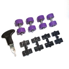 스노우드림 롤러슈즈 액세서리 부품 통용 휠리스 액세서리 가족사진, 1개, 옵션A (자주색 사륜)