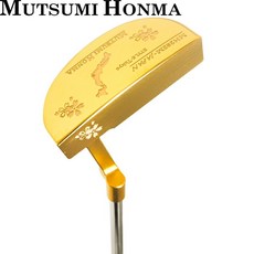 무쯔미혼마 말렛 퍼터 MH-282M 골드IP모델, 33인치 - 관부가세별도발생