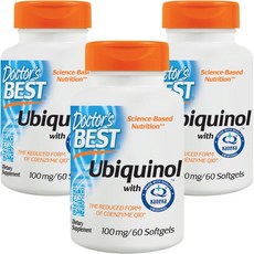 Doctor's BEST 還原型輔酶Q10軟膠囊, 60顆, 3罐