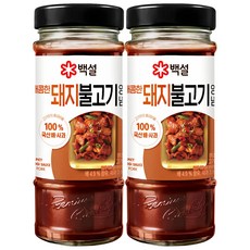 백설 매콤한 돼지 불고기 양념, 500g, 2개