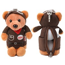 Colly's Golf Pilot Bear 兩球袋, 混色, 1個