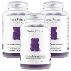 유니치 테디 랩 이뮨 디펜스 구미, 3개, 60정