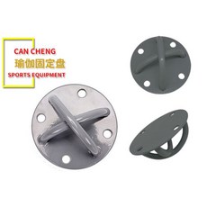 TRX X型固定吊盤 懸吊訓練頂扣 牆扣 空中瑜珈固定盤 拳擊沙包固定架 吊鉤吊環 U型頂鉤 TRX掛鉤掛勾扣, 1個