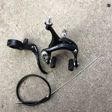 쓰나미 자전거 브레이크 radius, 1개, 검정색 뒤 브레이크 세트